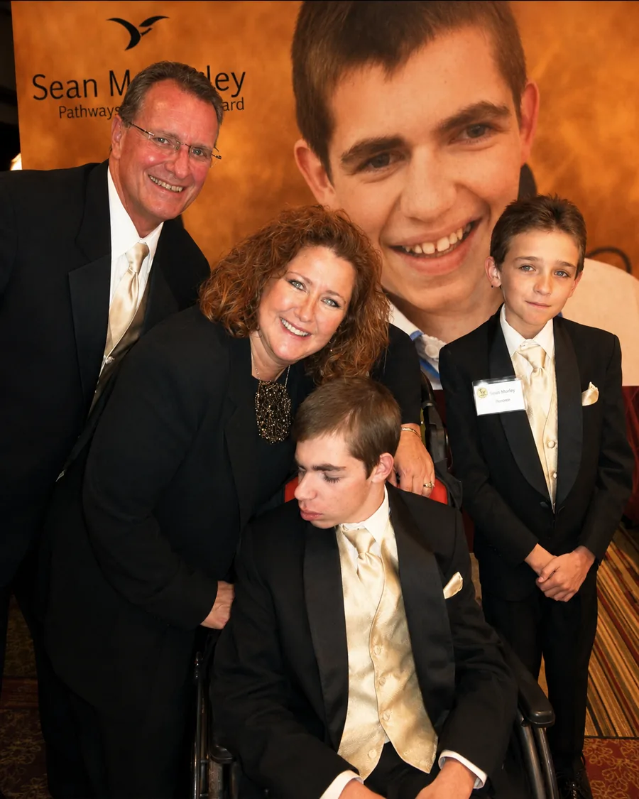 Dani McCauley with her family